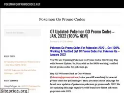 Sites similar to pokemongopromocodes.net