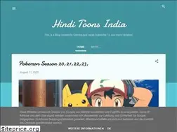 Sites similar to pokemonhinditooons.blogspot.com