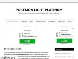 Sites similar to pokemonlightplatinum.com