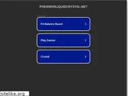 Sites similar to pokemonliquidcrystal.net