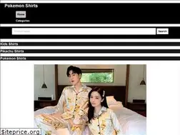 Sites similar to pokemonshirt.com