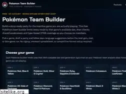 Sites similar to pokemonshowdownteams.com