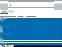 Sites similar to pokemonsolarlightlunardark.wikia.com