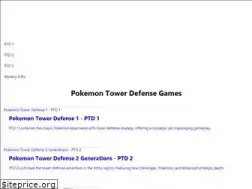 Sites similar to pokemontowerdefense.com