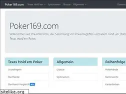 Sites similar to poker169.com