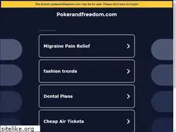 Sites similar to pokerandfreedom.com