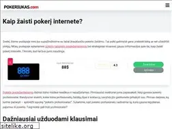 Sites similar to pokeriukas.com
