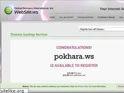 Sites similar to pokhara.ws