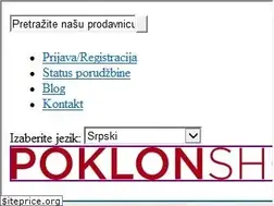 Sites similar to poklonshop.com