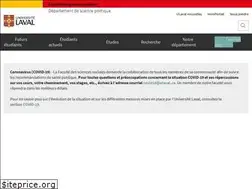 Sites similar to pol.ulaval.ca