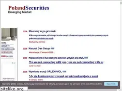Sites similar to polandsecurities.com
