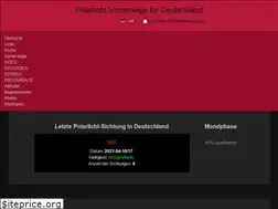 Sites similar to polarlicht-vorhersage.de