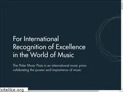 Sites similar to polarmusicprize.org