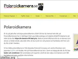 Sites similar to polaroidkamera.se