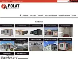 Sites similar to polatkonteyner.com
