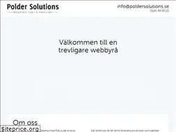 Sites similar to poldersolutions.se