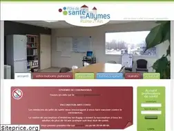Sites similar to pole-sante-des-allymes.fr