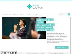 Sites similar to polelouvain.be