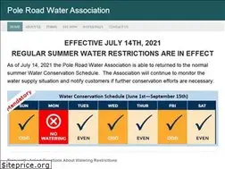 Sites similar to poleroadwater.com