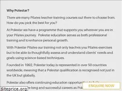 Sites similar to polestarpilates.co.uk