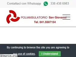Sites similar to poliambulatoriosangiovanni.it