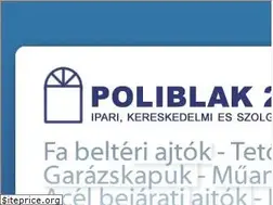 Sites similar to poliblak.hu