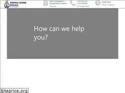Sites similar to police.gov.sl