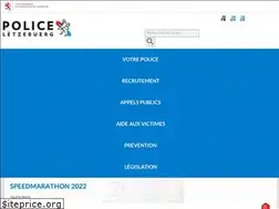 Sites similar to police.lu