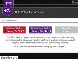Sites similar to police.tcu.edu