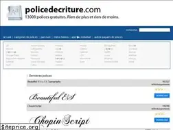 Sites similar to policedecriture.com