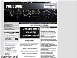 Sites similar to policequiz.com