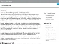 Sites similar to policerecordshq.com