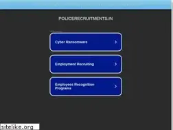 Sites similar to policerecruitments.in