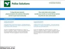Sites similar to policesolutions.ca