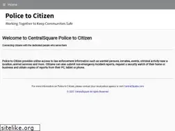 Sites similar to policetocitizen.com