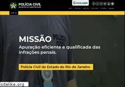 Sites similar to policiacivil.rj.gov.br