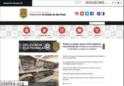 Sites similar to policiacivil.sp.gov.br
