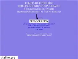 Sites similar to policiadeentrerios.gob.ar