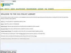 Sites similar to policies.scu.edu.au