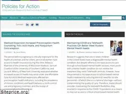 Sites similar to policiesforaction.org