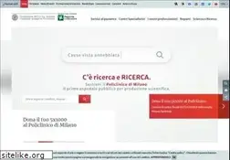 Sites similar to policlinico.mi.it