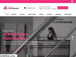 Sites similar to policlinicocontinental.pe