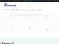 Sites similar to policlinicosur.com