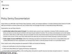 Sites similar to policy-sentry.readthedocs.io