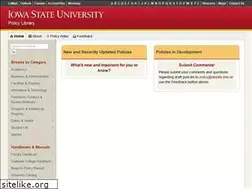 Sites similar to policy.iastate.edu