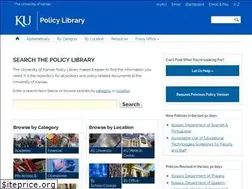 Sites similar to policy.ku.edu