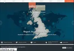 Sites similar to policyconnect.org.uk