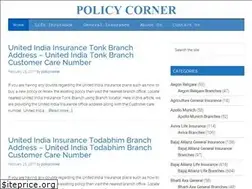 Sites similar to policycorner.in
