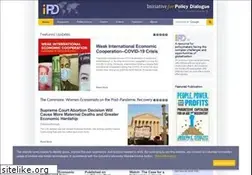 Sites similar to policydialogue.org