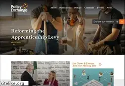 Sites similar to policyexchange.org.uk